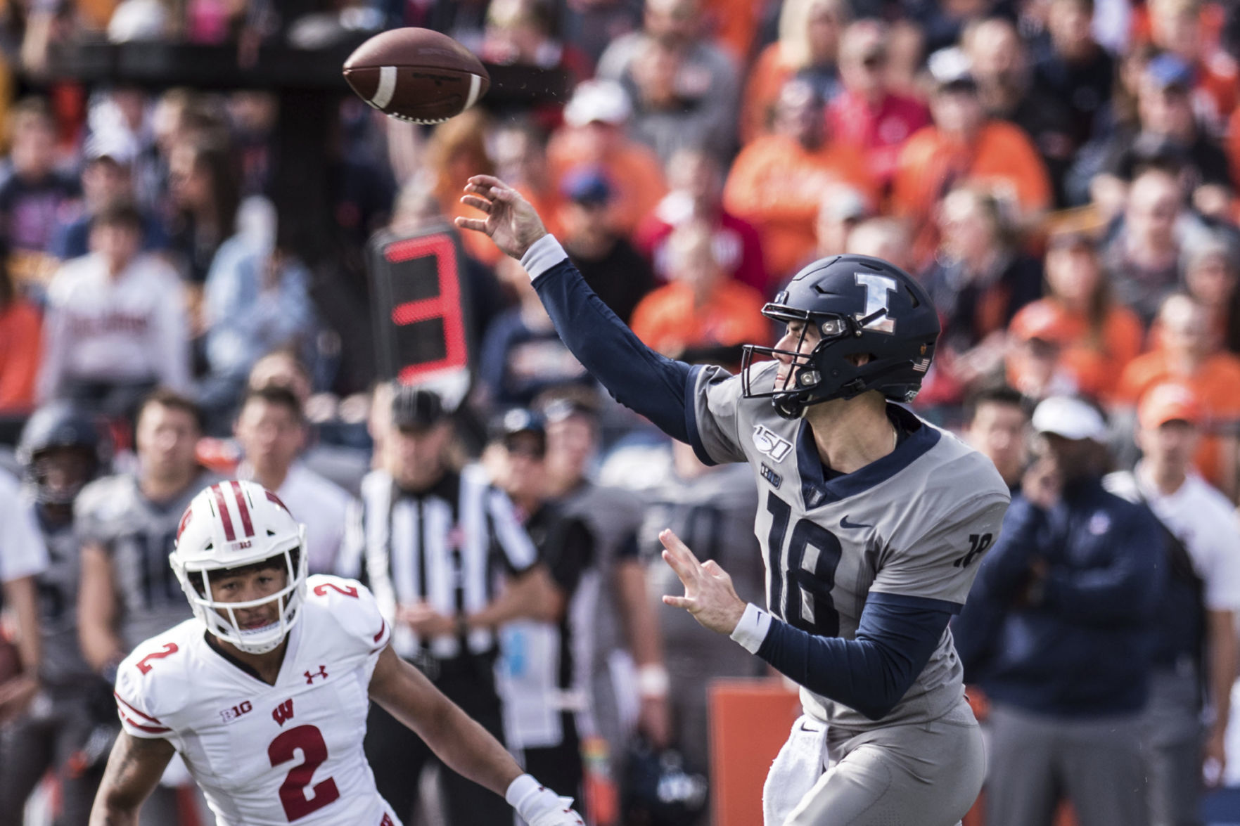 Fighting Illini 24, Badgers 23